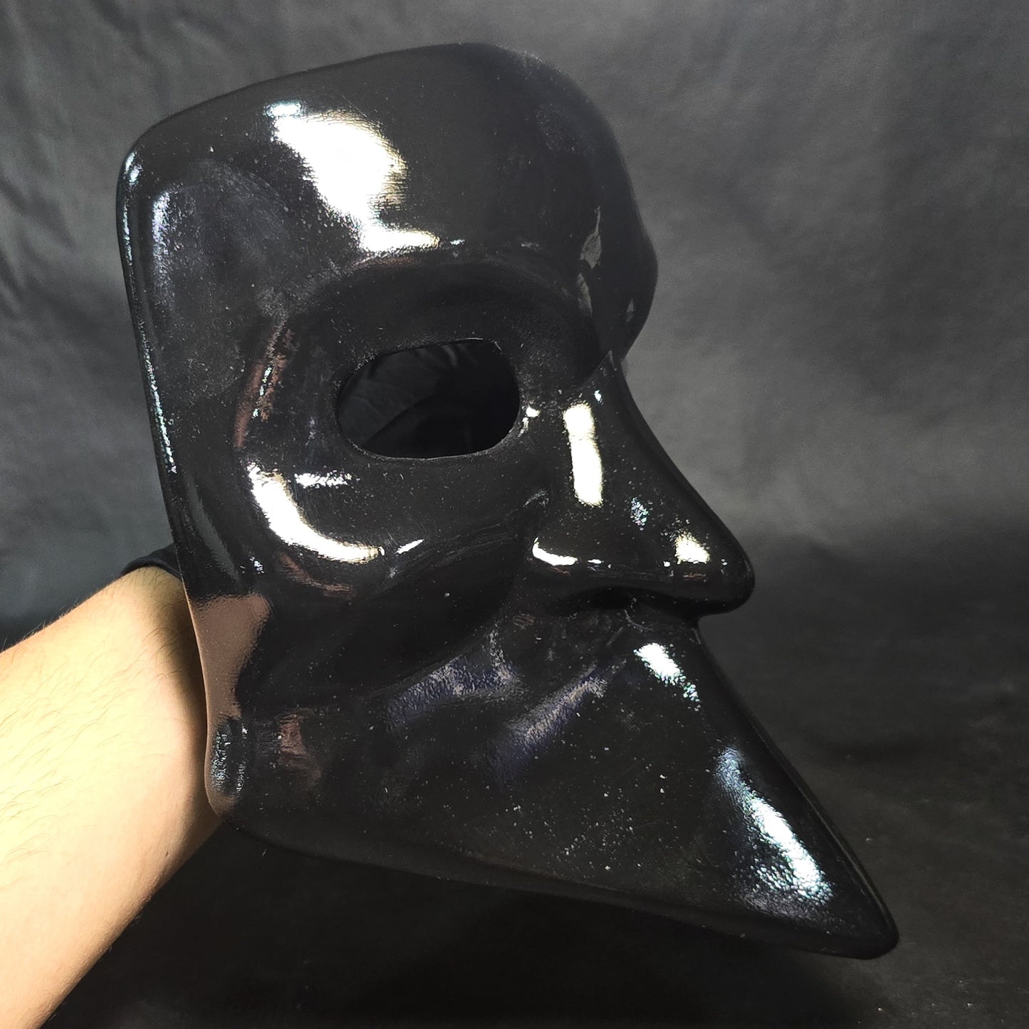 Black Bauta mask