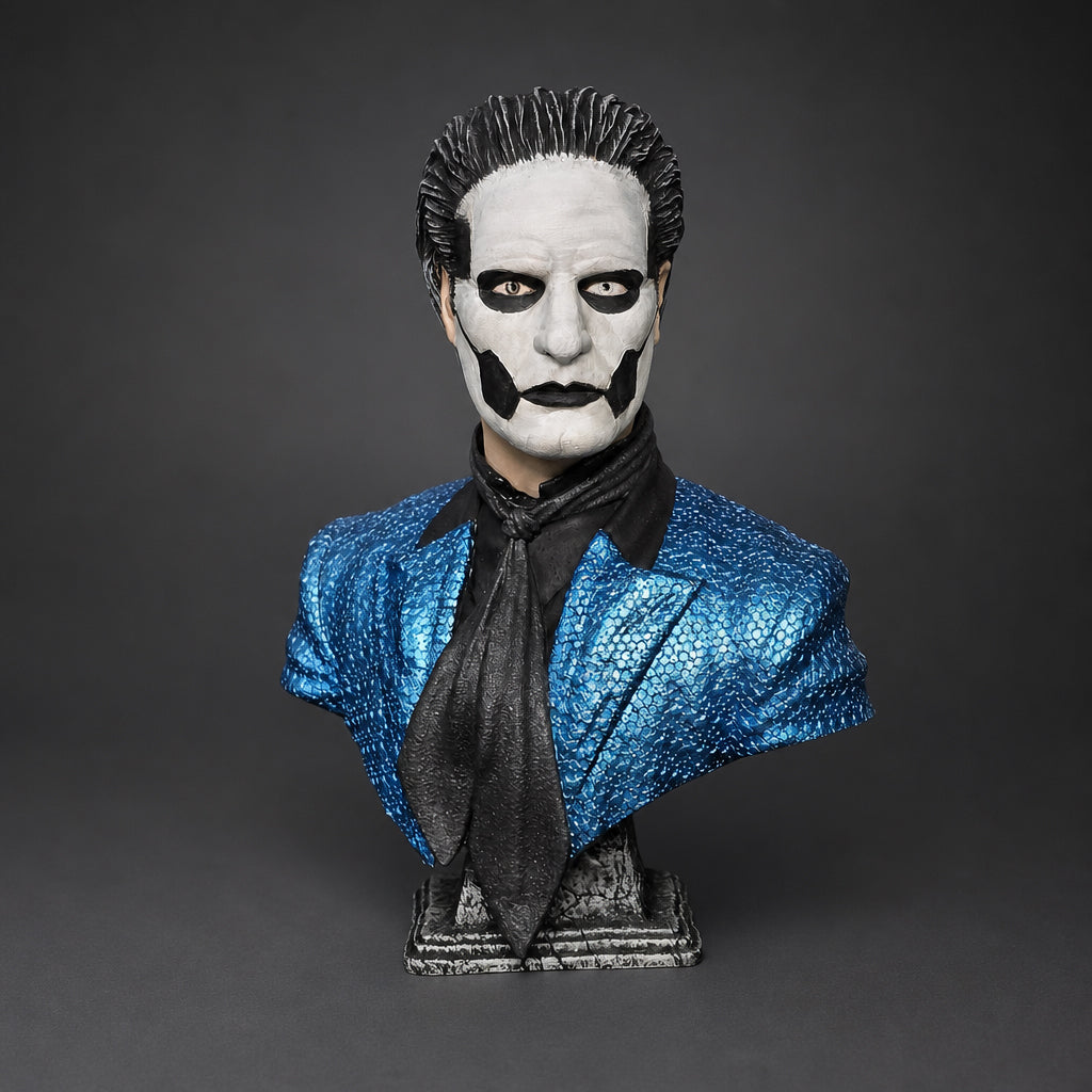 Papa Emeritus IV Casual blue suit 1:10 Bust