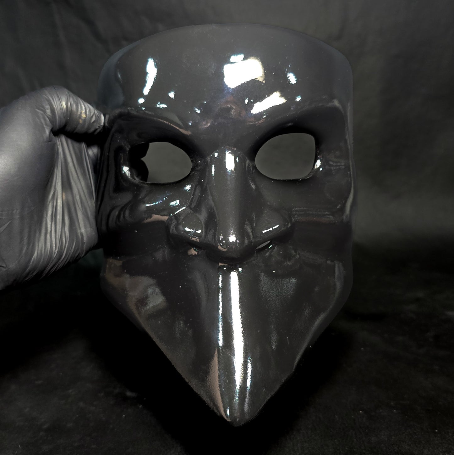 Black Bauta mask